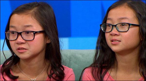 Chinese twins separated in childhood have been found after 10 years