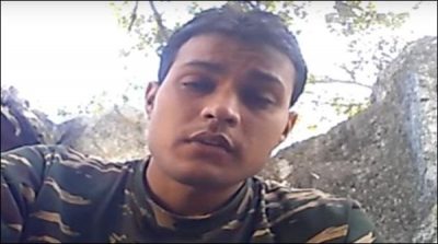  Indian policemen set the line began to complain with Modi