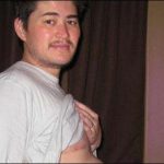 Threatened of kill to The first British pregnant man