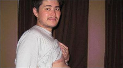 Threatened of kill to The first British pregnant man