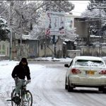 Second day of snowfall in Quetta, increased the coldness