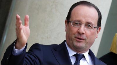 The two-state solution appear to pose risks, French President