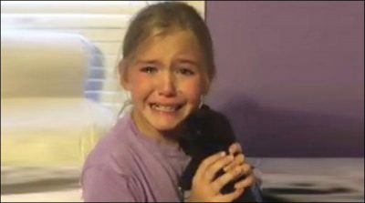 Pennsylvania: 9-year-old daughter was crying with Joy when the mother to give cat gift