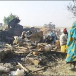 Bombed of refugee camp of Nigeria ,killing 100 civilians