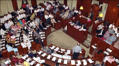 Sindh Assembly: Repetition in Shehla Raza and Nusrat Sehar