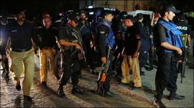 Karachi police arrest five suspects in operations