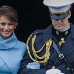 US first lady styling penetrating impact of the swearing-in Oath-taking ceremony