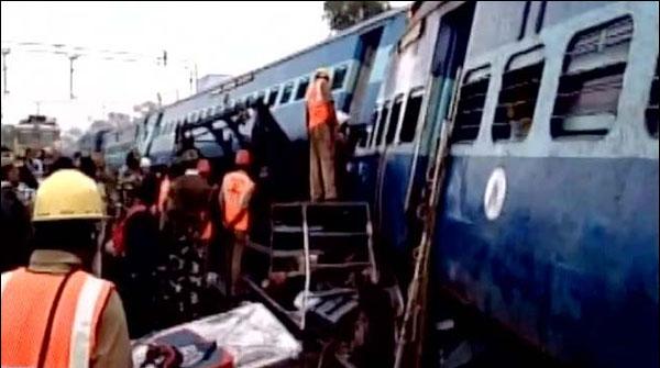 بھارت میں ٹرین حادثہ، 23 افراد ہلاک، 100 زخمی