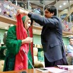 Imdad Patafi apologized from Nusrat Sehar Abbasi