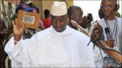 Former President of Gambia Yahya Jammeh has adopted exile