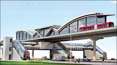 Multan metro bus project was completed in more than one and a half year