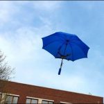 Technology take it easy of difficulty in getting out in the rain without an umbrella