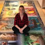 Denmark: Girl to solved the puzzle from 40 thousand pieces