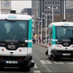 Buses were came on the road without driver in Paris