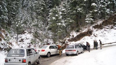 Snowfall in Bittu gaa tap, Niyat valley in diamer