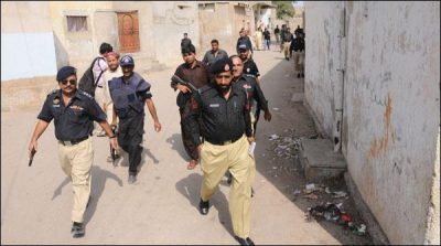 Operation in KASHMORE, Fire vow the more robbers bases