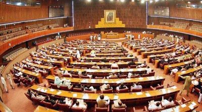 Narrow encircling around the MPs who did not submit details of their assets