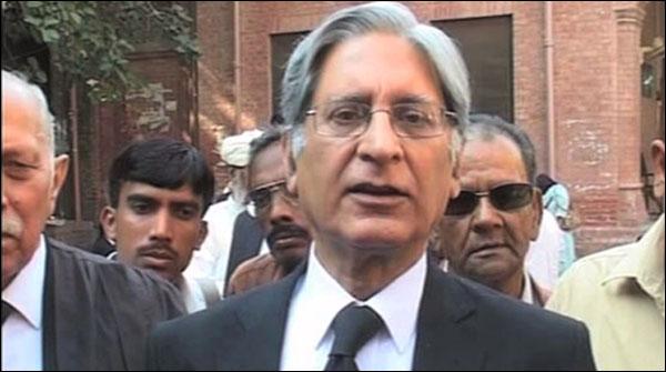 Letters can not be evidence of business of Mian Sharif, Aitzaz