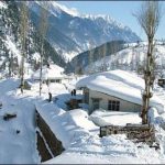 Intermittent snow in district Astore and Ghazar