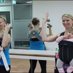 Australian women performed dance with to taking children