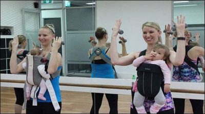 Australian women performed dance with to taking children