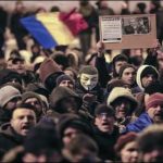 Thousands of people protest against government in Romania
