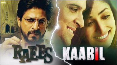 'Raees' earned 93 million, "Kaabil" 67 million in five days