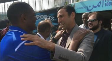 Arrival of former Brazilian football coach in Lyari