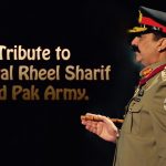 Raheel Sharif in the line of New Fire ba Asad ullah ghalib on today