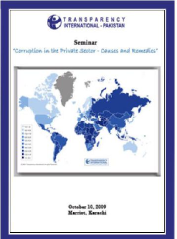 Transparency International's positive report by Assad Ullah Ghalib on today