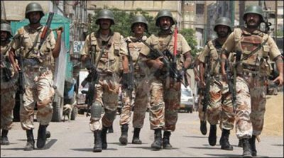 KARACHI, ENCOUNTER, WITH, RANGERS, 5, TERRORISTS, KILL3ED