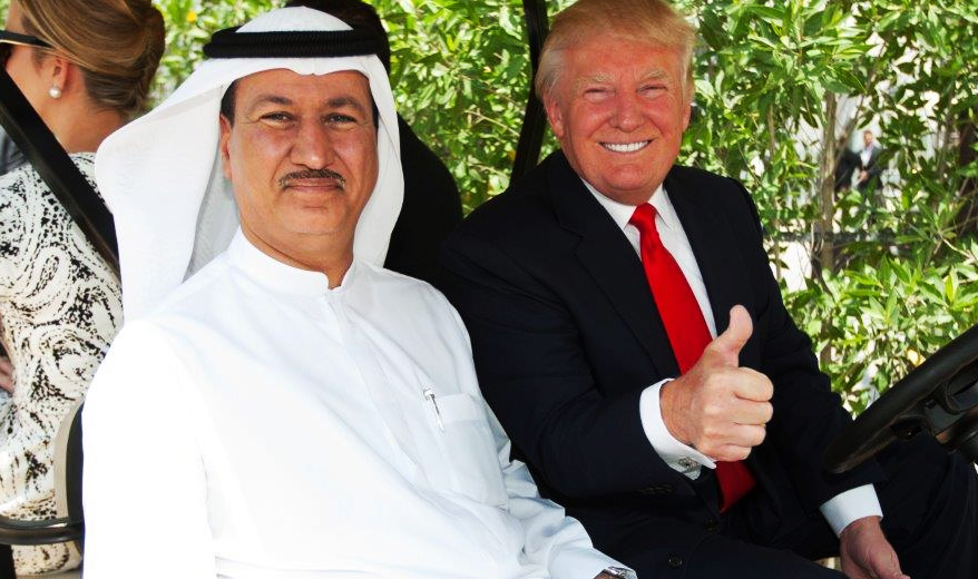 Trump favor of Arab sheikhs by Tayyaba Zia Cheema on today