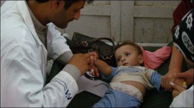 SOUTH, WAZIRISTAN, MEASLES, DISEASE, APPEARED