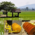 Up to half the amount of water to grow rice machine