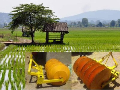 Up to half the amount of water to grow rice machine