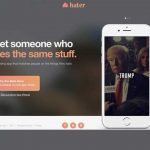 Donald Trump also a sign of disgust on social media app.