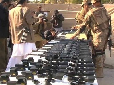 FC, raid, near, kohlu, unconstitutional, arms, recovered,