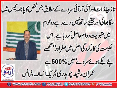 Imran Rasheed CH, SENIOR, LEADER, PTI, FRANCE