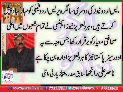 Nasir ali ranjha, Ex, President, PPP, Italy