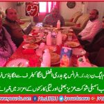 CH. AFZAL, LANGAH, PRESIDENT, PMLN, FRANCE, WITH, MPA, SHAUKAT, AZIZ BHATTI