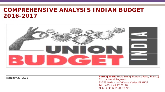 Indian budget analysis by Qaldeep Nayyar on today