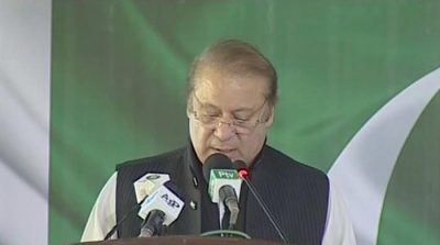Prime Minister inaugurates the track 75 kilometers Karachi Hyderabad Motorway