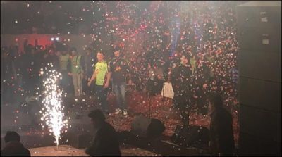 Colorful ceremony of "Qalandars Night" in Lahore