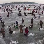 The annual fishing festival in the United States at its peak