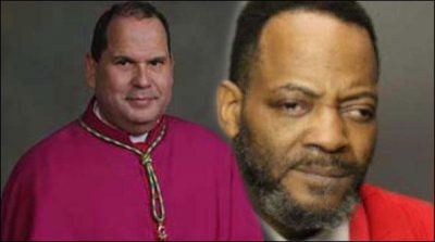 New Jersey: Attacker beating fist to bishop in the church