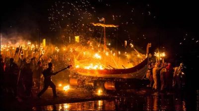Scotland hosts the annual Festival of Fire