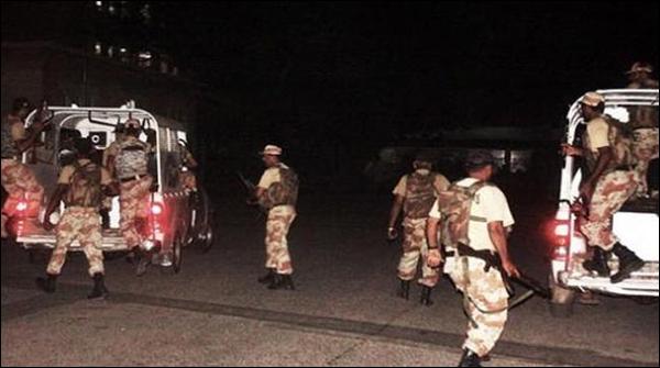 Karachi: Rangers operation in federal B area, weapons recovered