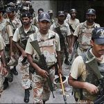 Acted on the presence of Lyari gang war commander, Sindh Rangers