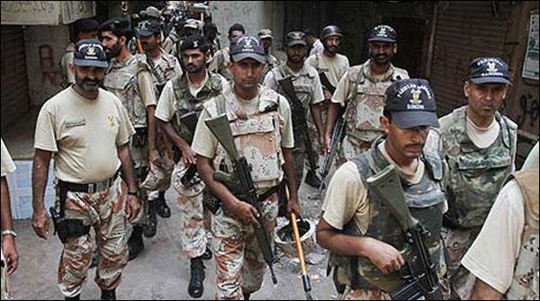 Acted on the presence of Lyari gang war commander, Sindh Rangers