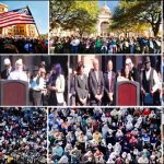 March of thousands of Muslims in Austin, condemned of Trump measures
